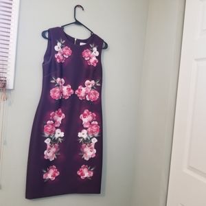 Calvin Klein Flowered Dress